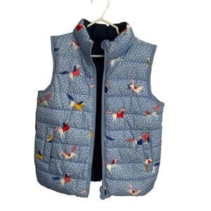 Joules Horse‎ Reversible Puffer vest